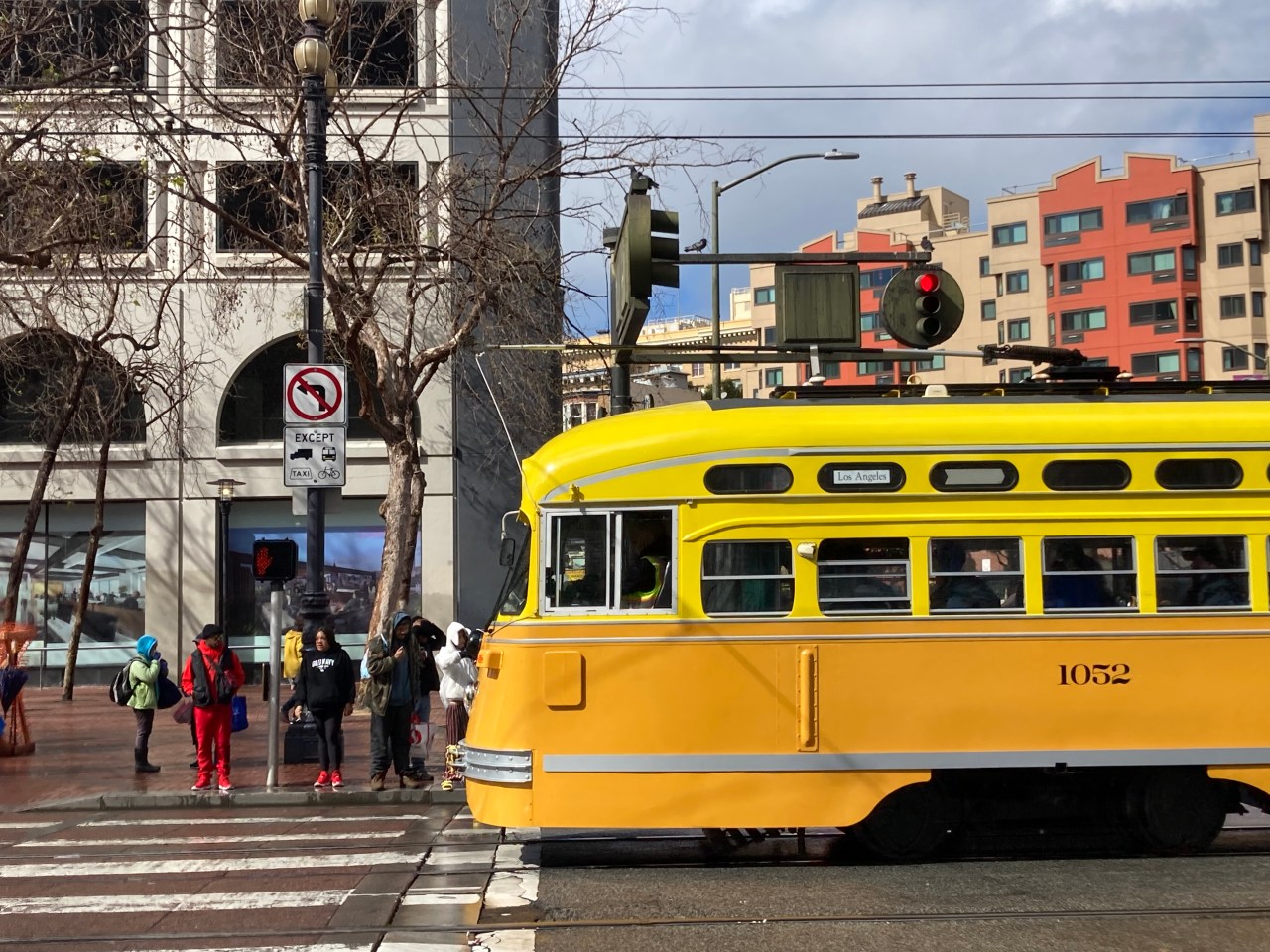 A vintage streetcar in SF's Mid-Market neighborhood. Photo: John Greenfield