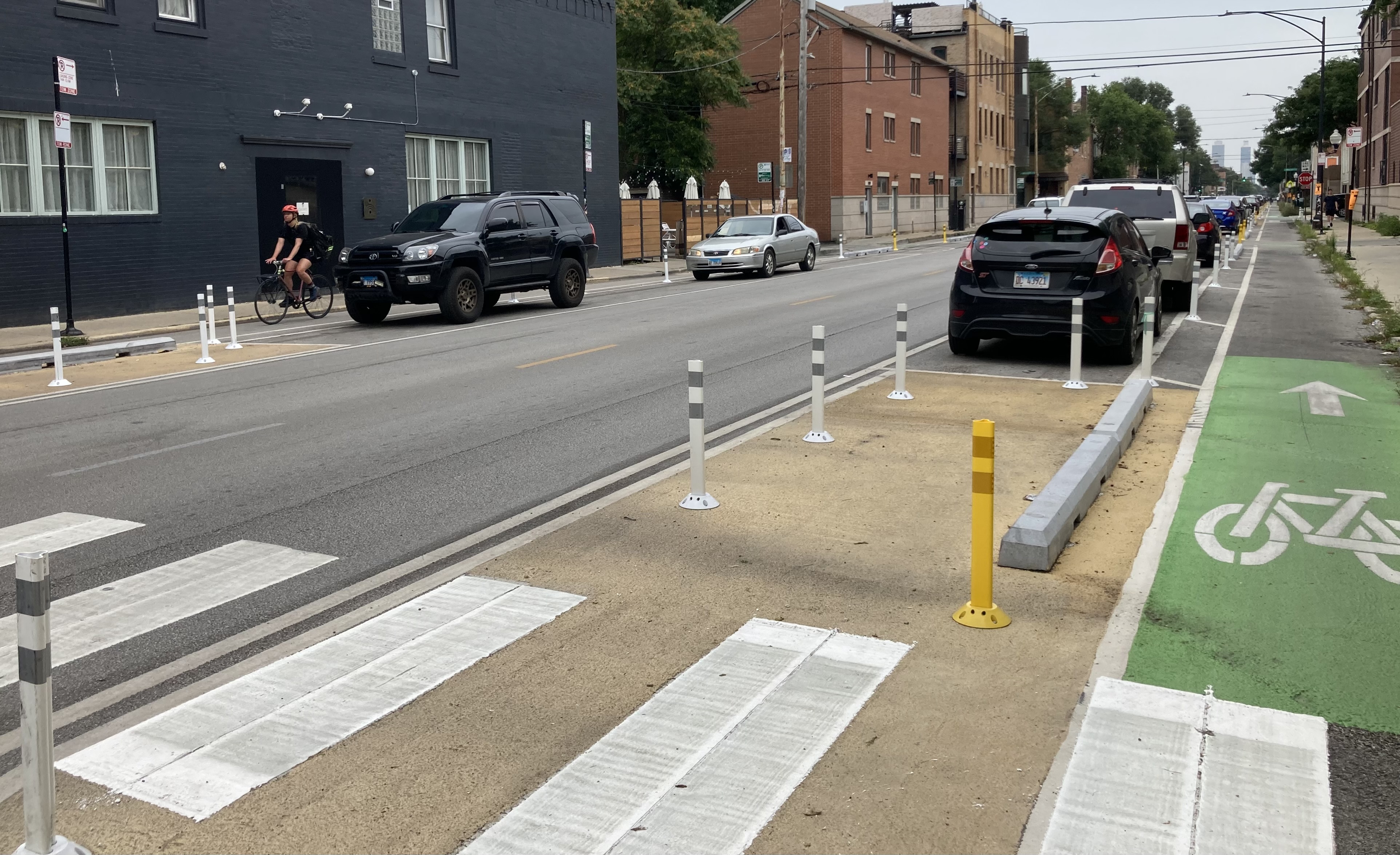 Will driver complaints lead to ‘design changes’ for Augusta’s protected bike lanes?