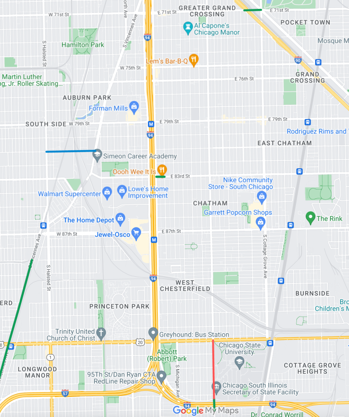 City of Chicago :: Mayor Johnson and CDOT Cut Ribbon on Central Park Avenue  Pedestrian and Bike Safety Improvement Project