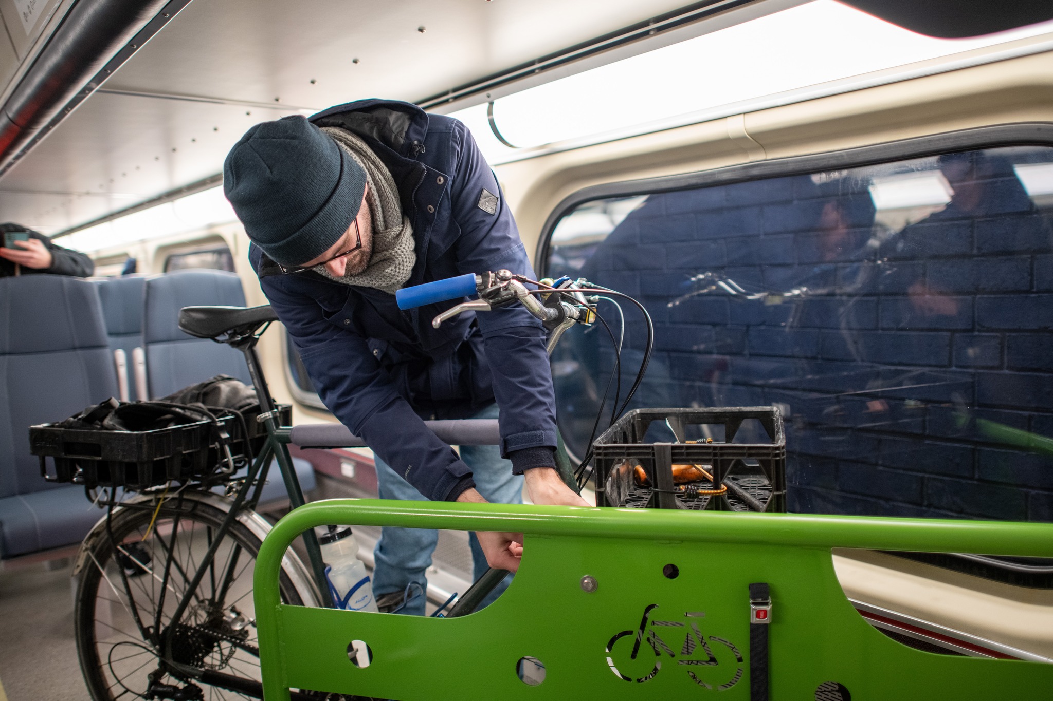 Metra notes big increase in bicycle ridership while Amtrak shares