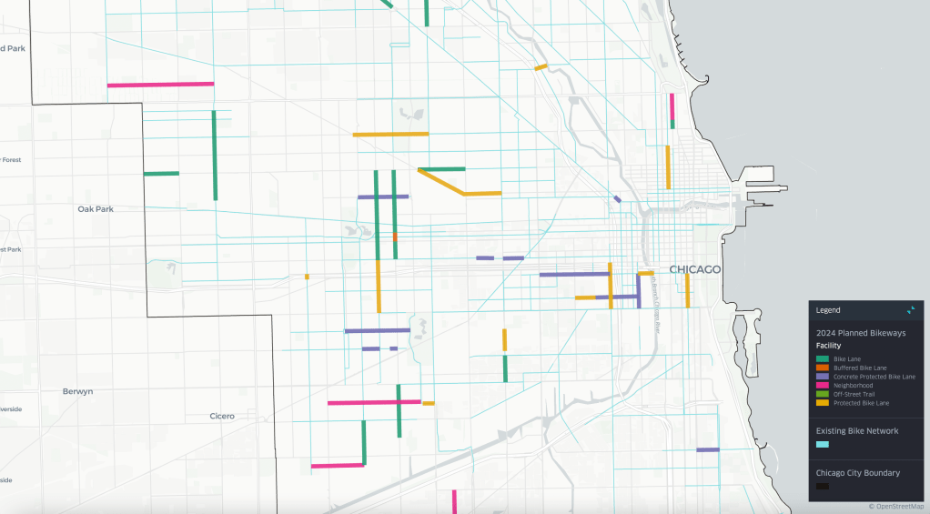 CDOT is installing a lot more bikeways in 2024. Here's an interactive ...