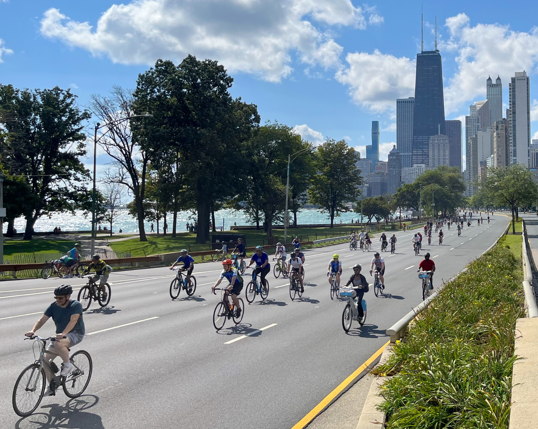 photo of Another Fantastic ‘Bike the Drive’ Event Highlights the Benefits of Downtown Chicago Less Car-Centric image