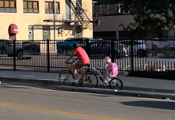 Even after we showed that during non-rush hours, the lanes carried about 60 percent more bike and scooter riders than a skeptic predicted, he still wasn't impressed. How many people use them during rush hours?