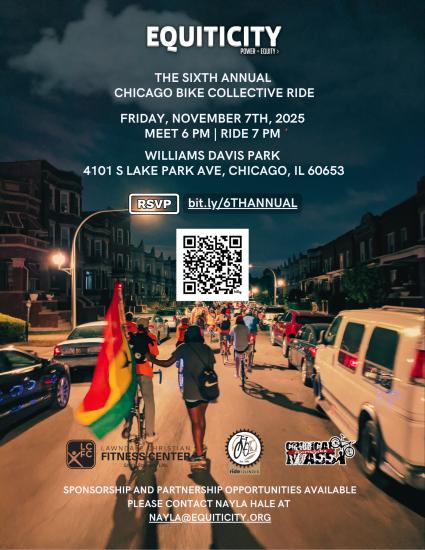 Black-led sustainable transportation groups SouthSide Critical Mass and Equiticity converged for the Chicago Bike Collective Ride – Streetsblog Chicago